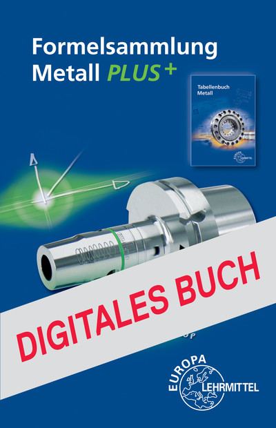 [Cover] Formelsammlung Metall PLUS+ Digitales Buch