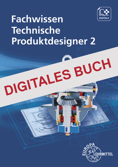 [Cover] Fachwissen Technische Produktdesigner 2 - Digitales Buch