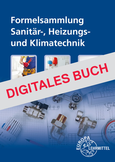 [Cover] Formelsammlung Sanitär-, Heizungs- und Klimatechnik - Digitales Buch