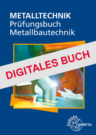 [Cover] Prüfungsbuch Metallbautechnik - Digitales Buch