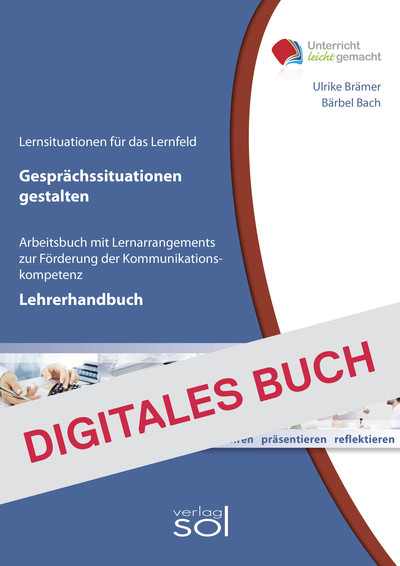 [Cover] Lehrerhandbuch Gesprächssituationen gestalten - Digitales Buch