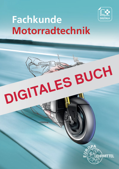 [Cover] Fachkunde Motorradtechnik - Digitales Buch