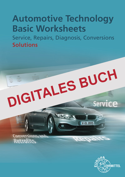 [Cover] Automotive Technology Basic Worksheets Solutions - Digitales Buch