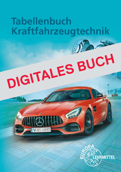 [Cover] Tabellenbuch Kraftfahrzeugtechnik mit Formelsammlung - Digitales Buch