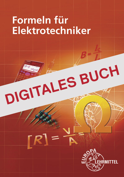 [Cover] Formeln für Elektrotechniker - Digitales Buch