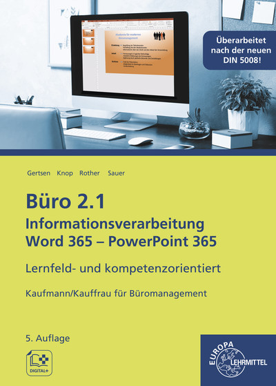 [Cover] Büro 2.1, Informationsverarbeitung Word 365 - PowerPoint 365