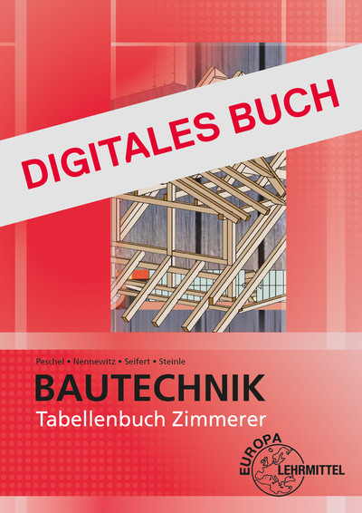 [Cover] Tabellenbuch Zimmerer - Digitales Buch