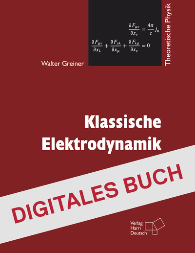 [Cover] Klassische Elektrodynamik - Digitales Buch