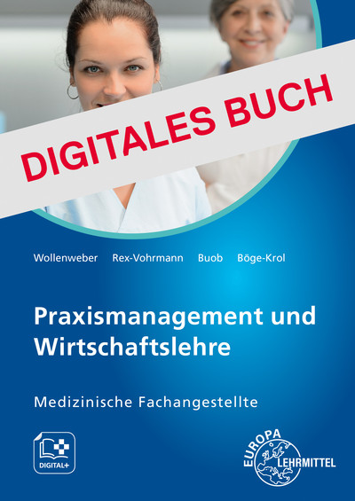 [Cover] Praxismanagement und Wirtschaftslehre MFA - Digitales Buch