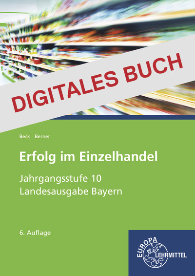 [Cover] Erfolg im Einzelhandel Jgst. 10 (Bayernausgabe) - Digitales Buch