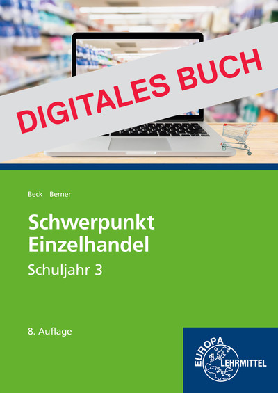 [Cover] Schwerpunkt Einzelhandel Schuljahr 3 - Digitales Buch