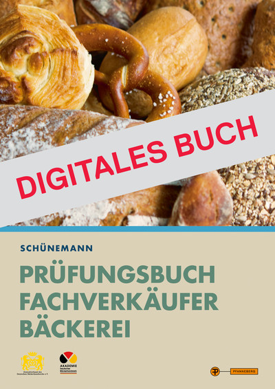 [Cover] Prüfungsbuch Fachverkäufer Bäckerei - Digitales Buch