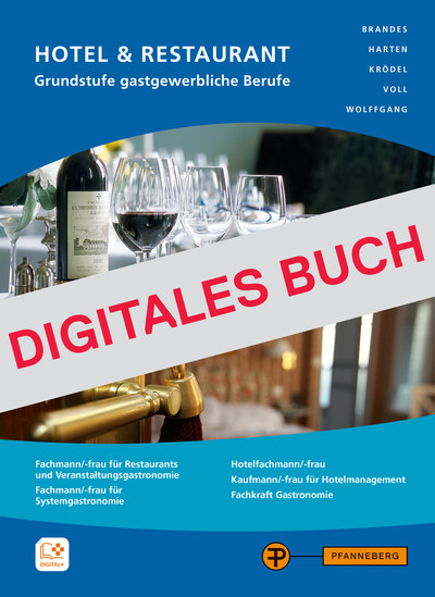 [Cover] Hotel & Restaurant - Grundstufe gastgewerbliche Berufe - Digitales Buch