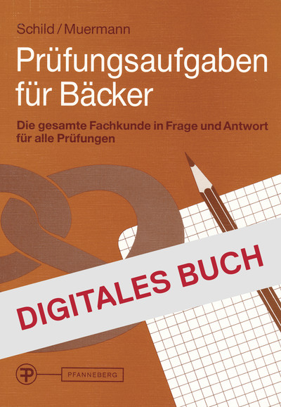 [Cover] Prüfungsaufgaben für Bäcker - Digitales Buch