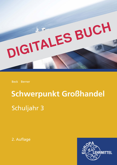 [Cover] Schwerpunkt Großhandel Schuljahr 3 - Digitales Buch