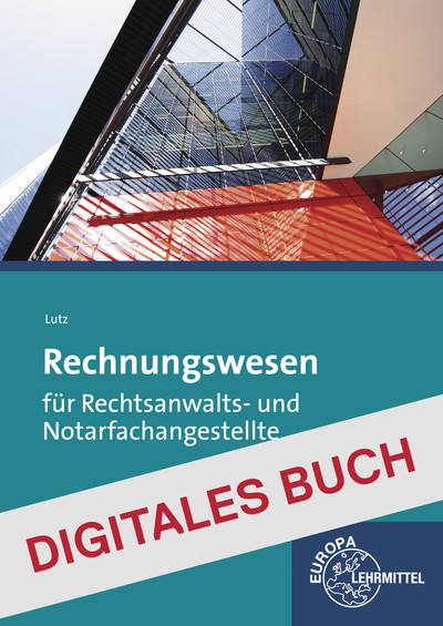 [Cover] Rechnungswesen Rechtsanwalts- und Notarfachangestellte - Digitales Buch