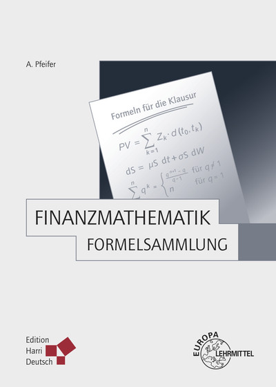 [Cover] Finanzmathematik - Formelsammlung