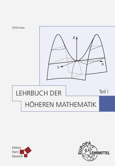 [Cover] Lehrbuch der höheren Mathematik Teil I