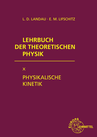 [Cover] Physikalische Kinetik