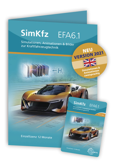 [Cover] SimKfz EFA6.1 - Version 2021 - Einzellizenz Freischaltcode auf Keycard