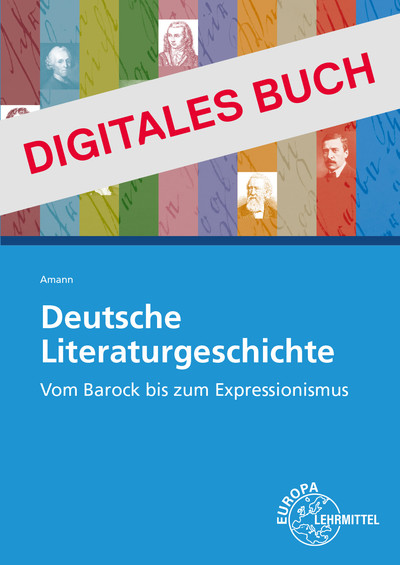 [Cover] Deutsche Literaturgeschichte - Digitales Buch