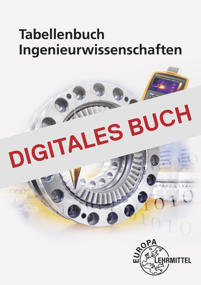 [Cover] Tabellenbuch Ingenieurwissenschaften - Digitales Buch