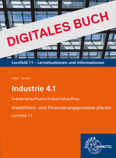 [Cover] Industrie 4.1, Investitions- und Finanzierungsprozesse planen, LF 11 - Dig. Buch