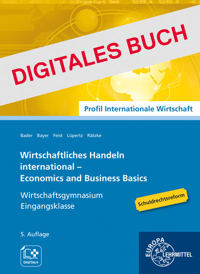 [Cover] Wirtschaftliches Handeln Grundlagen international - Digitales Buch