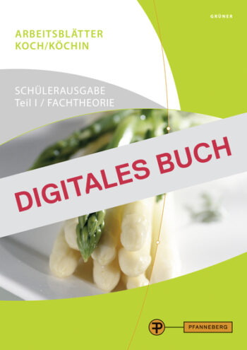 [Cover] Arbeitsblätter Koch / Köchin Teil 1 Schülerausgabe - Digitales Buch