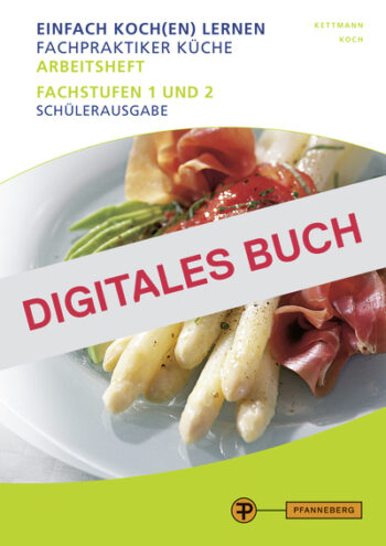 [Cover] Arbeitsheft Fachpraktiker Küche Band 2 - Digitales Buch