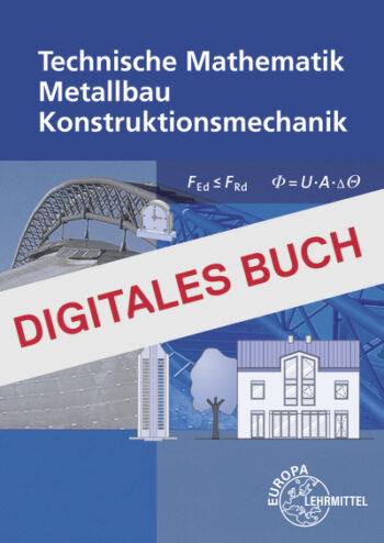 [Cover] Technische Mathematik Metallbau Konstruktionsmechanik mit Formeln Digitales Buch