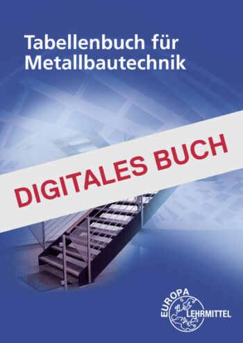 [Cover] Tabellenbuch Metallbautechnik - Digitales Buch