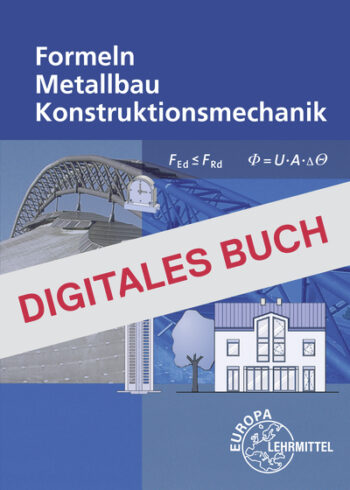 [Cover] Formeln Metallbau Konstruktionsmechanik - Digitales Buch