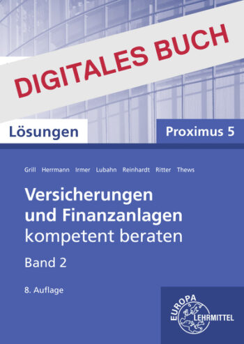 [Cover] Lösungen zu 22161 - Digitales Buch