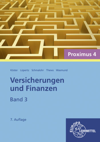 [Cover] Versicherungen und Finanzen, Band 3 - Proximus 4