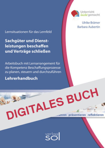 [Cover] Lehrerhand. Sachgüter u. Dienstleist. besch. u. Verträge abschl.-Digitales Buch