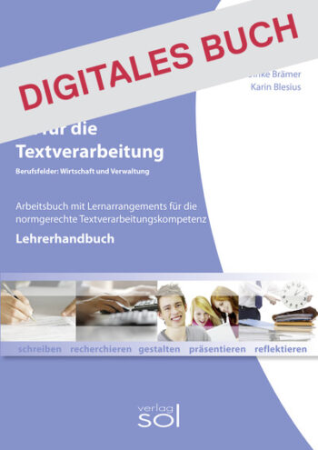 [Cover] Lehrerhandbuch Fit für die Textverarbeitung - Digitales Buch