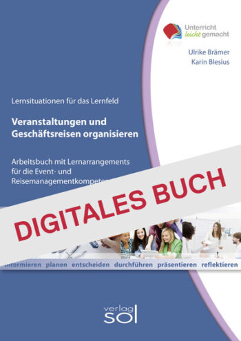 [Cover] Veranstaltungen und Geschäftsreisen organisieren - Digitales Buch