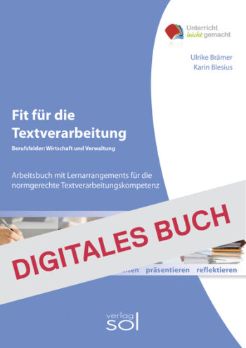 [Cover] Fit für die Textverarbeitung - Wirtschaft und Verwaltung - Digitales Buch