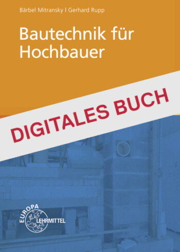 [Cover] Bautechnik für Hochbauer - Digitales Buch