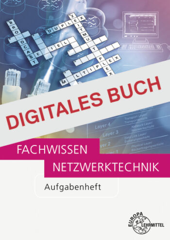 [Cover] Aufgabenheft Fachwissen Netzwerktechnik Digitales Buch