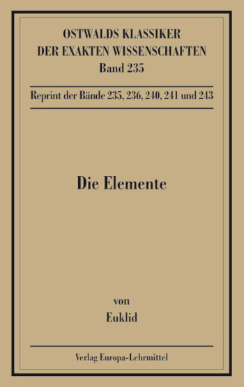 [Cover] Die Elemente (Euklid)