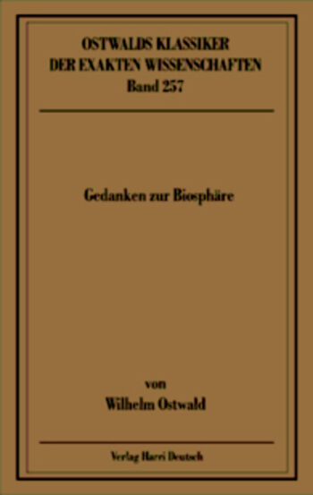[Cover] Gedanken zur Biosphäre (Ostwald)