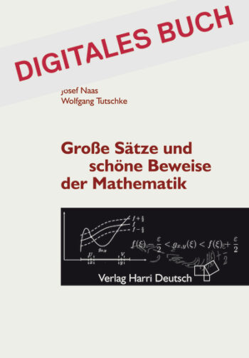 [Cover] Große Sätze und schöne Beweise der Mathematik - Digitales Buch