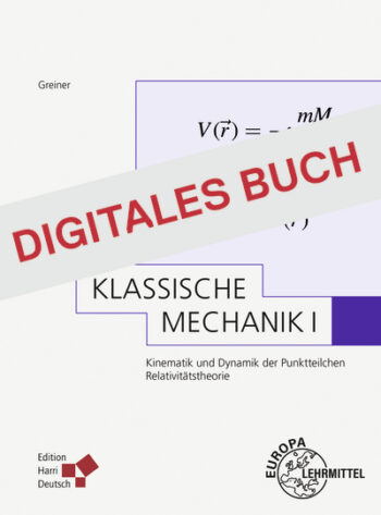 [Cover] Klassische Mechanik I - Digitales Buch