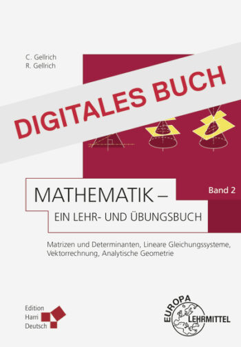 [Cover] Mathematik - Ein Lehr- und Übungsbuch: Band 2 - Digitales Buch