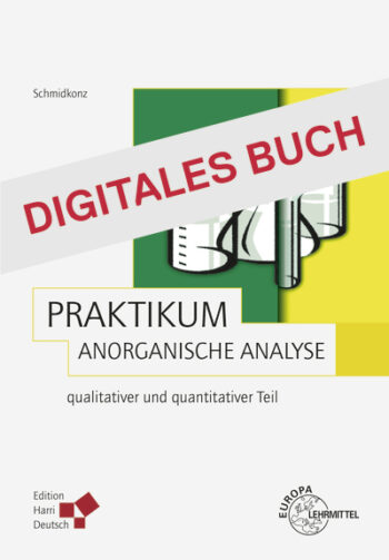 [Cover] Praktikum Anorganische Analyse - Digitales Buch