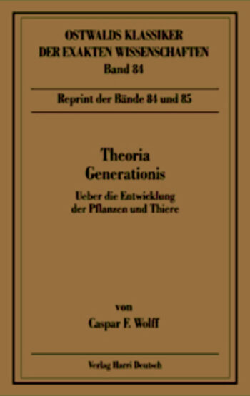 [Cover] Theoria Generationis (Wolff)