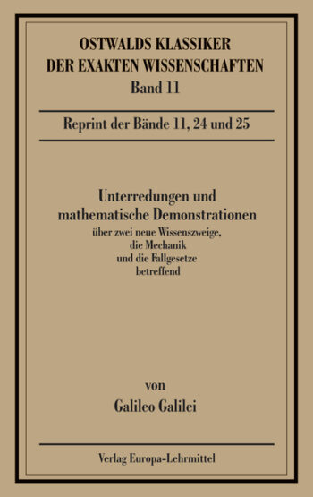 [Cover] Unterredungen und mathematische Demonstrationen (Galilei)