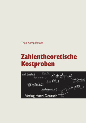 [Cover] Zahlentheoretische Kostproben